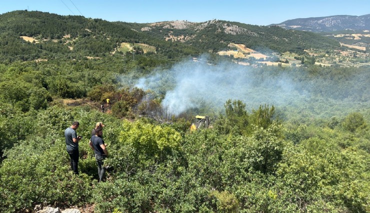 Kırkağaç'taki orman yangını kontrol altına alındı