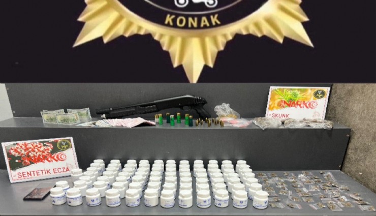 Konak'ta uyuşturucu tacirlerine geçit yok: 13 tutuklama