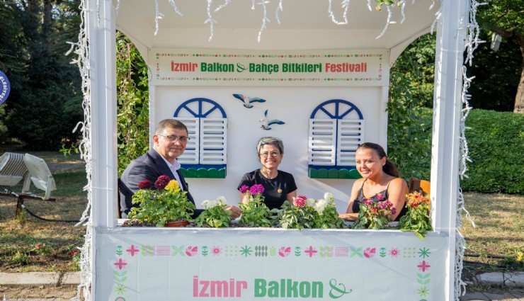 Kültürpark’ta çiçek bayramı: İzmir’de yepyeni bir festival