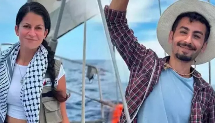 Madleen gemisindeki iki Türk serbest bırakıldı