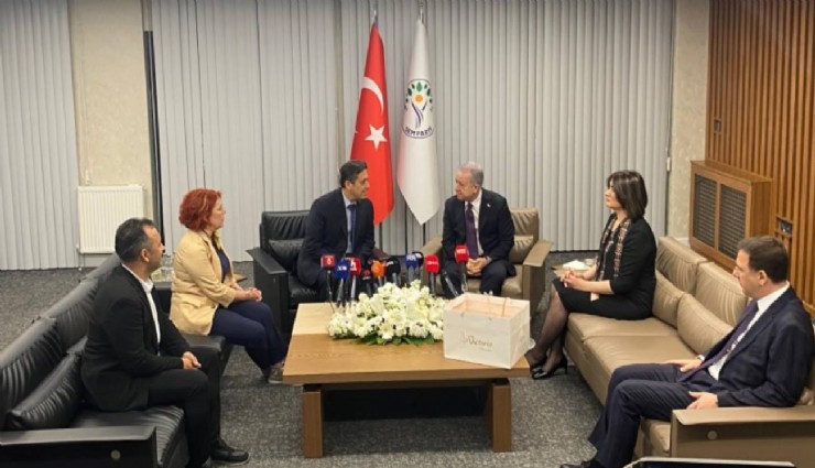 MHP, DEM Parti ile bayramlaştı
