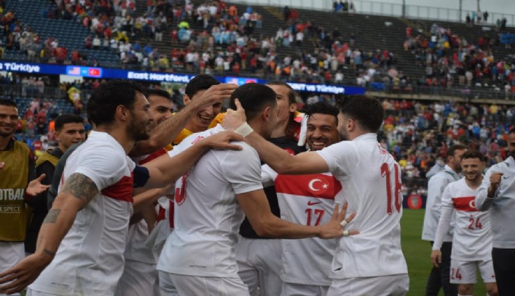Milli Takım’dan iyi prova: Hazırlık maçında ABD’yi 2-1’lik skorla geçtiler