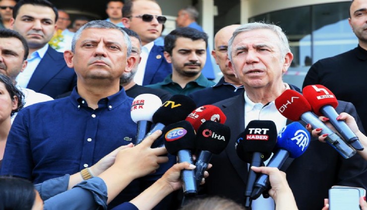 Özel ve Yavaş’tan hastane önünde Zeyrek’in durumuyla ilgili açıklama