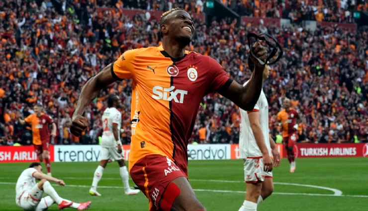 Trendyol Süper Lig’de gol kralı Victor Osimhen oldu