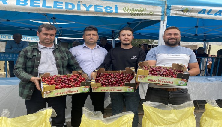 Yılın en güzel kirazı seçildi