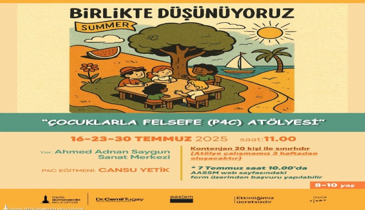 AASSM’den çocuklara yaz tatilinde felsefe atölyesi: başvurular başladı