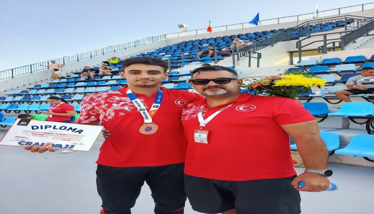 Aydınlı milli sporcu Balkan Şampiyonu oldu