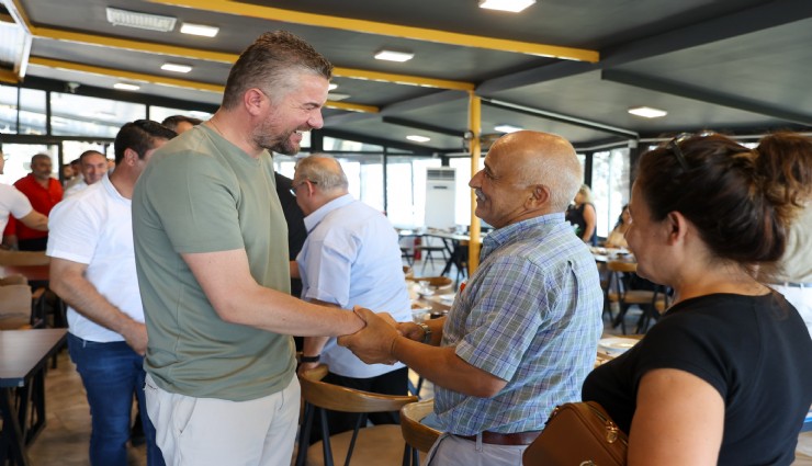 Başkan Görkem Duman muhtarlarla buluştu