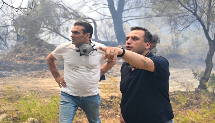 Bornova Belediyesi Gökdere’de 200 personelle seferber oldu