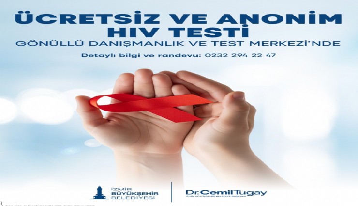 Büyükşehir'den yurttaşlara HIV testi desteği