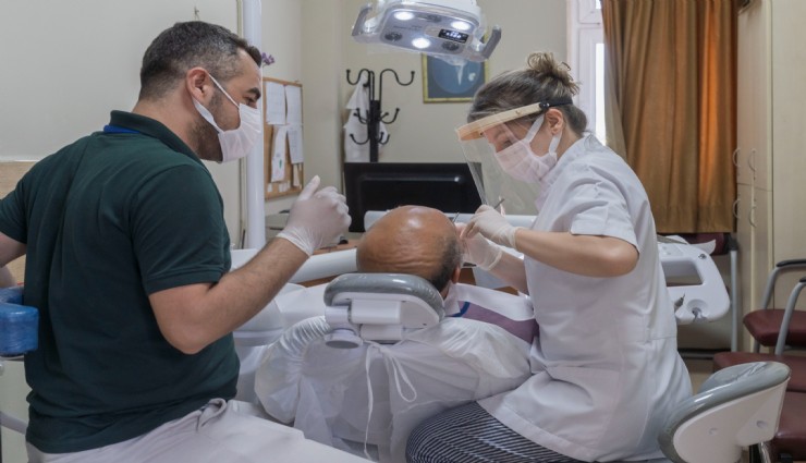 Eşrefpaşa Hastanesi'nde diş tedavisi hem kolay hem erişilebilir