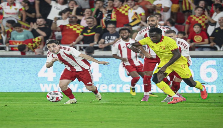 Göztepe, Antalyaspor'u hazırlık maçında mağlup etti