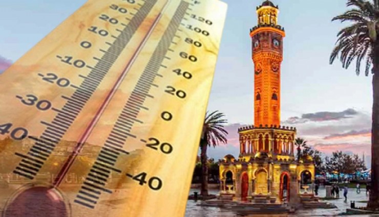 İzmir’in ilçelerinde kavurucu havalar zirveyi terk ediyor