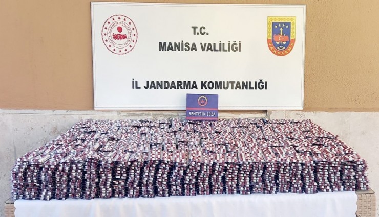 Manisa’da jandarmadan uyuşturucuya darbe