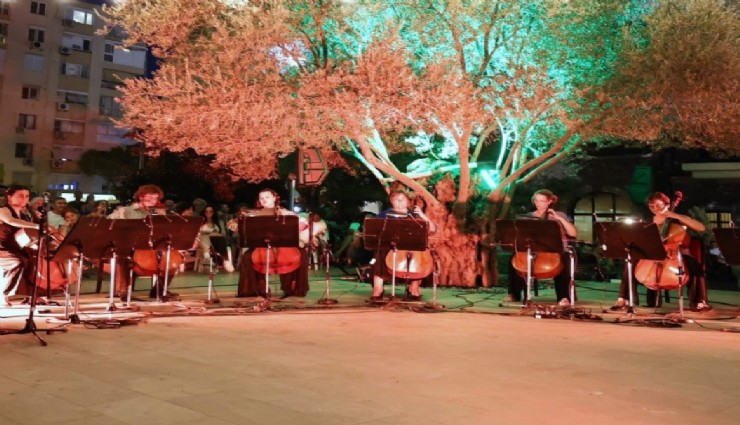 MAV Cello Ensemble, Zeytin Altında yaz esintisi yaşattı