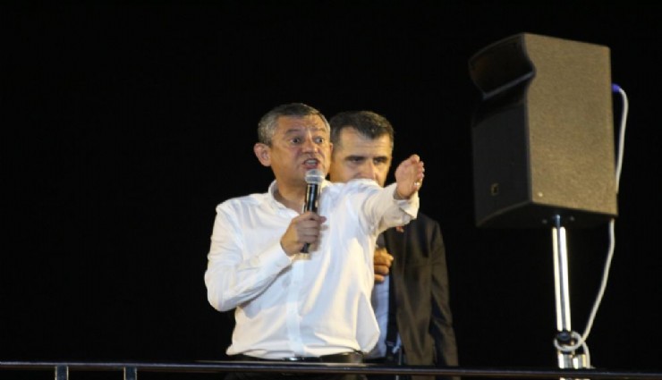 Özel, Adana'da konuştu: İzmir'in iradesine göz diktiler