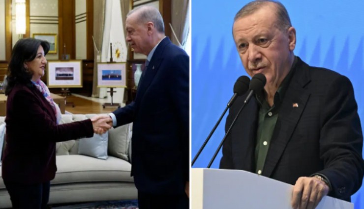 Pervin Buldan'dan, Erdoğan'ın 'AKP-MHP-DEM üçlüsü' ifadesine yönelik açıklama: 'Bu ittifak, süreç ittifakıdır'