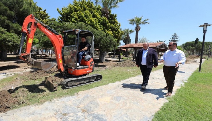 SunalTülbentçiParkı yeni yüzüyle hizmette