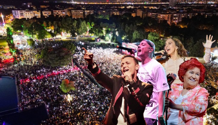 94. İzmir Enternasyonal Fuarı'nda yıldız yağmuru: Çim konserleri başlıyor