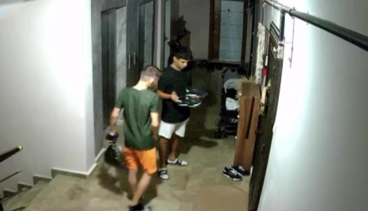 Adana'da hırsızlık yapan gençler göbek atarak ayakkabı çaldı