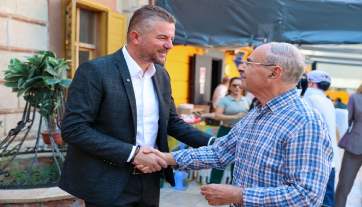 Başkan Görkem Duman Kent Belleği Sergisi’nin bağışçılarıyla buluştu