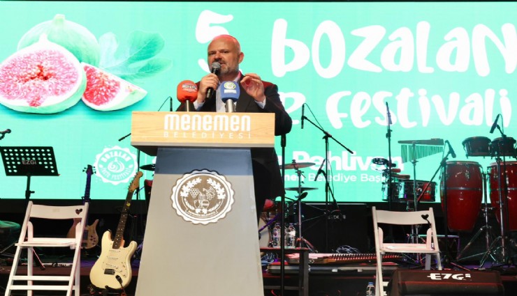 Başkan Pehlivan’dan festivalden net mesaj: Menemen’de çöp tesisi yaptırmayız
