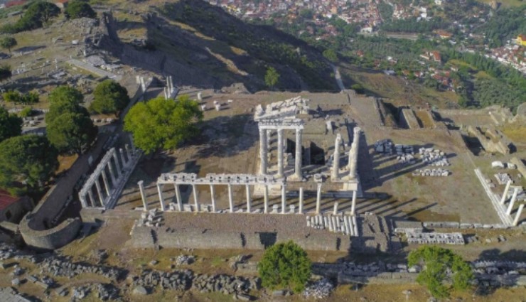 Bergama Göçbeyli'de yeni arkeolojik alan tescillendi