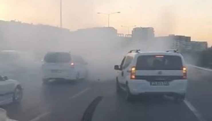 Bursa'da tepki çeken düğün konvoyu: Yol kapatıp, lastik yaktılar