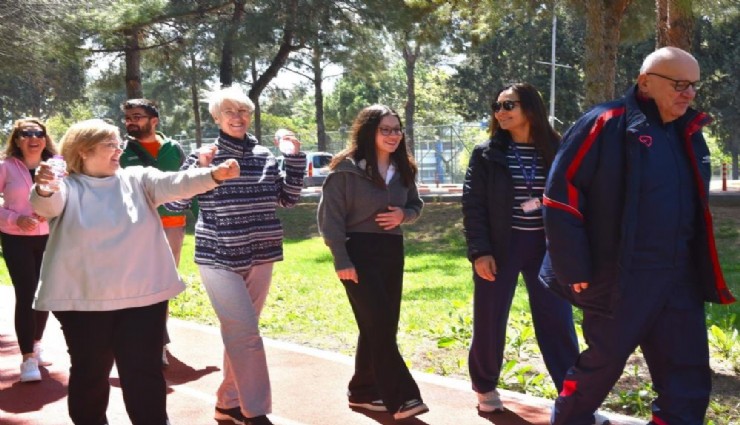 Ege'nin genç ve yaşlıları buluştu: Türkiye'de bir ilk...'Yaş Dostu Parkur'