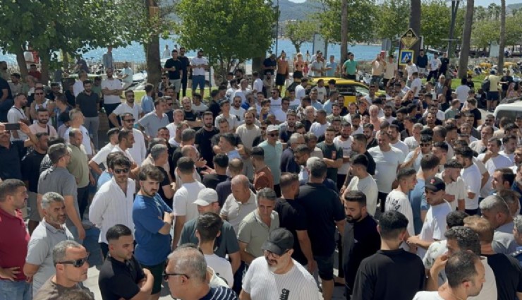 Marmaris esnafından tepki: Kesilen cezaları protesto ettiler