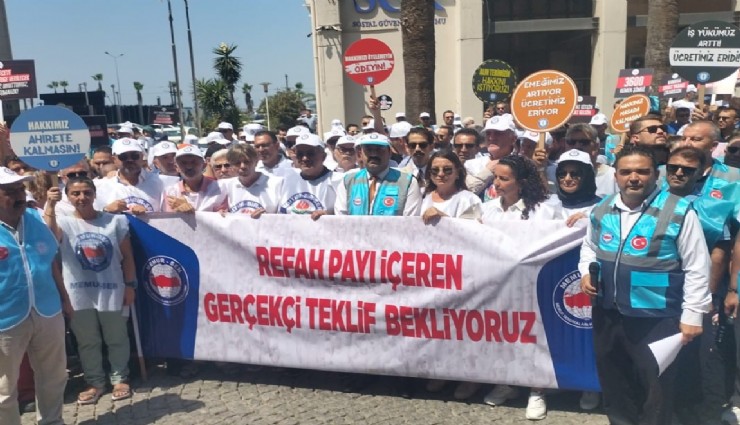 Memur- Sen'den İzmir'de zam teklifine tepki: Anlaşma sağlanmazsa iş bırakılacak