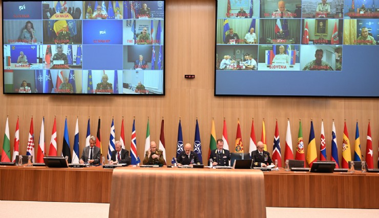 NATO Genelkurmay Başkanları video konferansla bir araya geldi