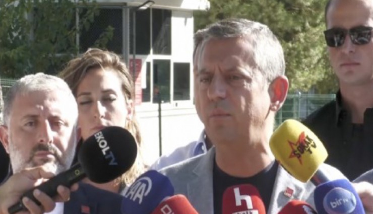 Özgür Özel Buca Cezaevi'ni ziyaret etti