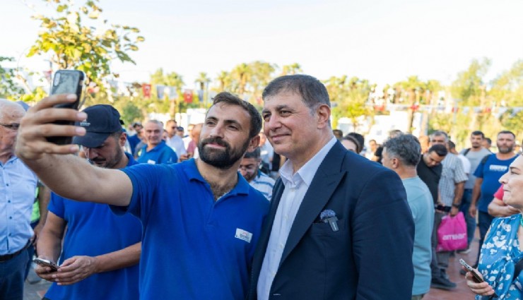 Tugay, Kültürpark Göl Gazinosu’nu işçilerle açtı: 