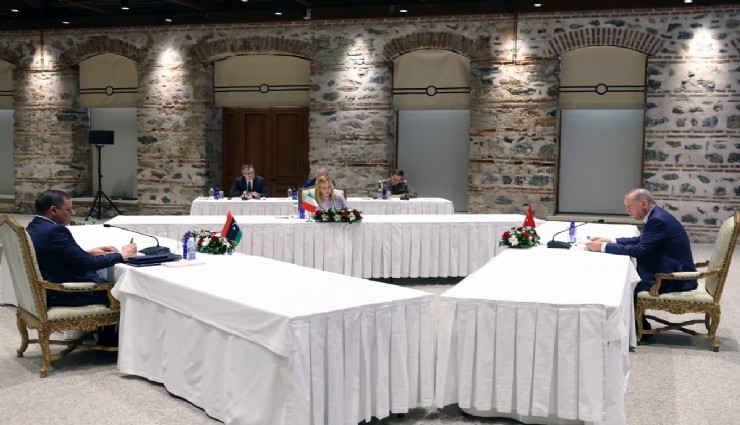 Türkiye-İtalya ve Libya arasında üçlü zirve sona erdi