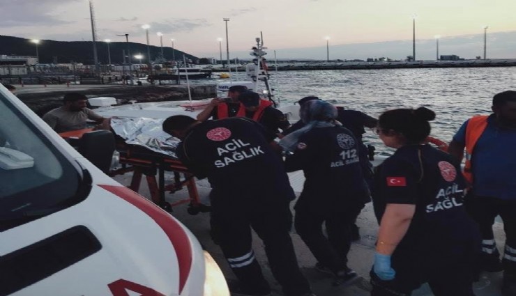 Yalova'da feribottan denize atlayan kadın kurtarıldı