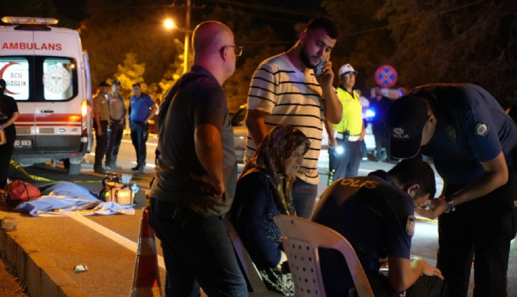 Yolun karşısına geçmeye çalışan yaşlı adama otomobil çarptı