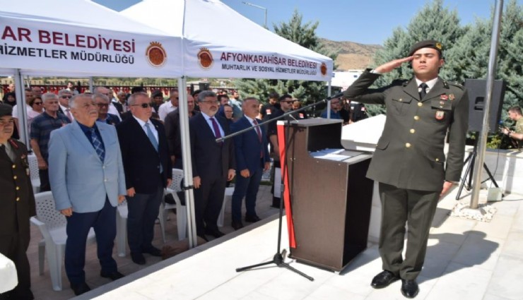 Afyonkarahisar'da şehit olan 25 asker anıldı: Mühimmat deposu patlaması şehitleri yad edildi