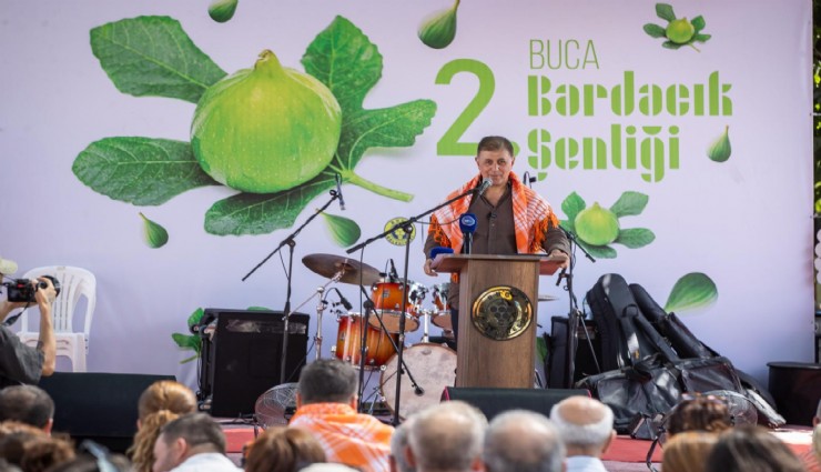 Bardacık Festivali’nde Başkan Tugay’dan üreticiye destek: 