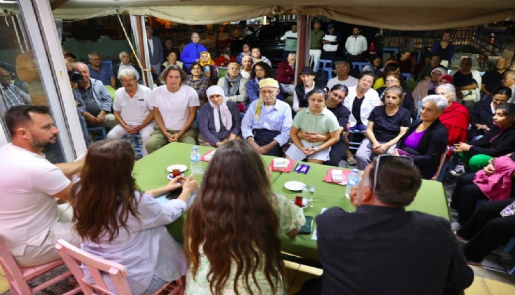 Başkan Denizli’den Çiftlik’te Ne Var Ne Yok buluşması
