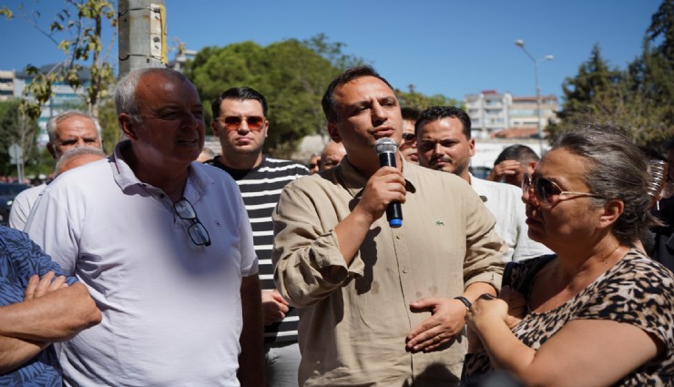 CHP Bornova’da ‘baba evi’ nöbeti