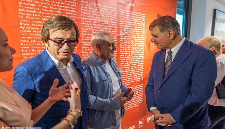 Devrim Erbil ve Erol Evgin’in eserleri İzmir’de buluştu