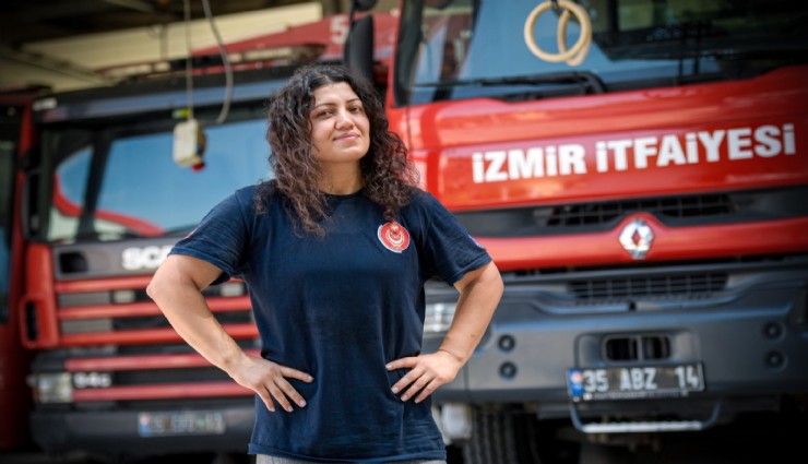 İzmirli itfaiyeci Bahar Akdağ: Avrupa'nın en prestijli crossfit yarışına hazırlanıyor
