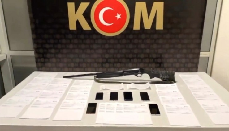 Kütahya'da organize suç örgütü operasyonu: 6 tutuklama