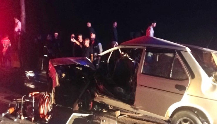 Menteşe'de korkutan kaza: 2'si ağır 4 yaralı