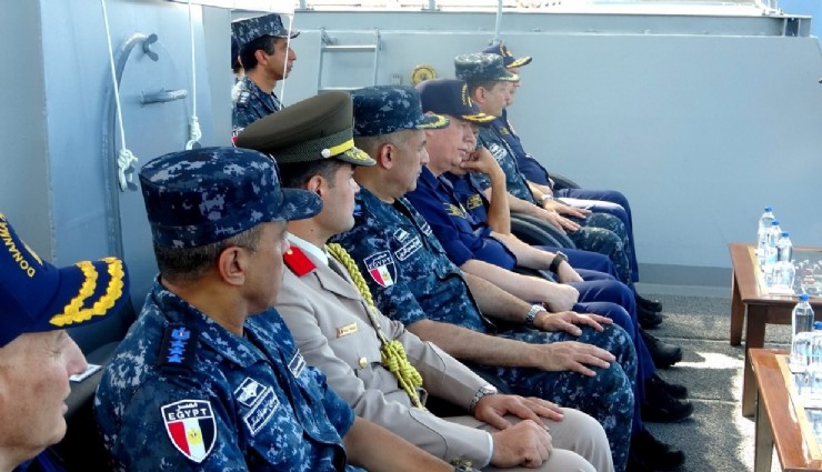 Türk ve Mısır donanmasından 13 yıl sonra ortak tatbikat