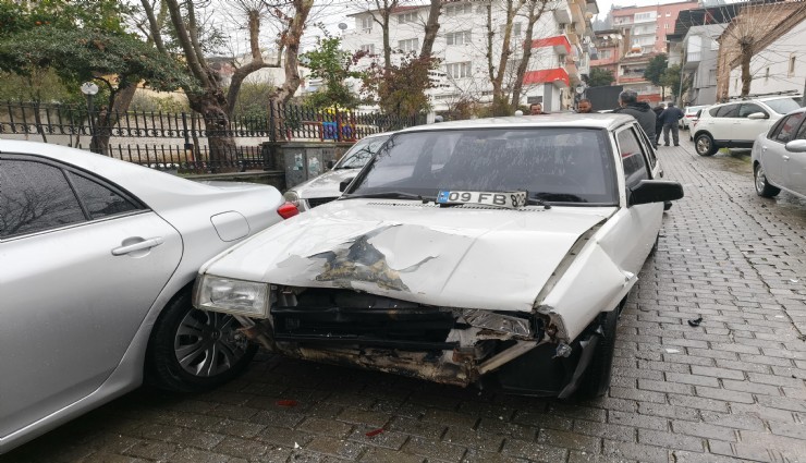 Aydın’da ilginç kaza, şoförün biri kaçtı, diğeri alkollü çıktı
