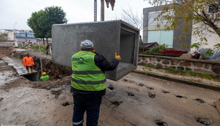 Balatçık'ta yağmur suyu sorununa kalıcı çözüm