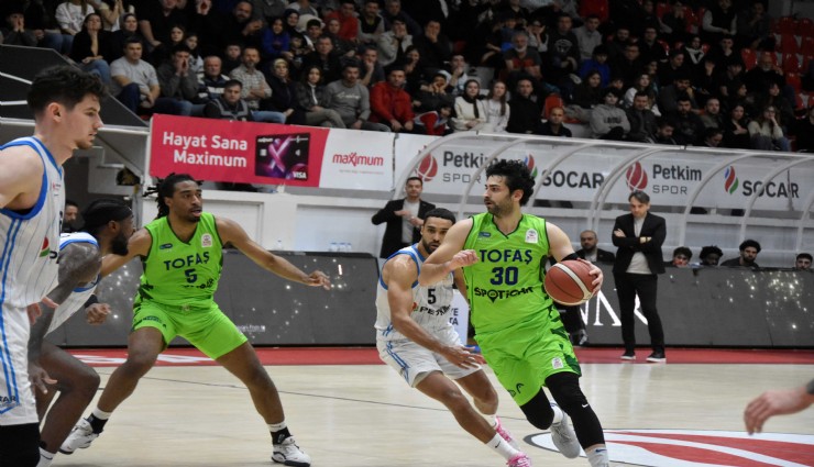 Basketbol Süper Ligi: Aliağa Petkimspor: 76 - TOFAŞ: 82