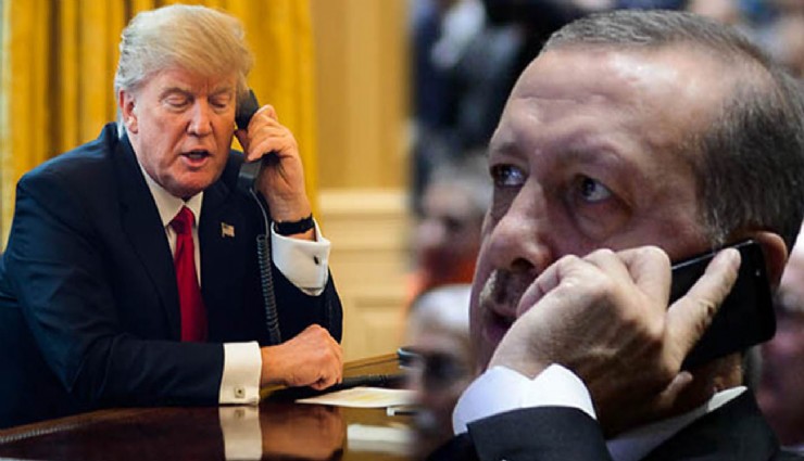 Cumhurbaşkanı Erdoğan, ABD Başkanı Trump ile telefonda görüştü